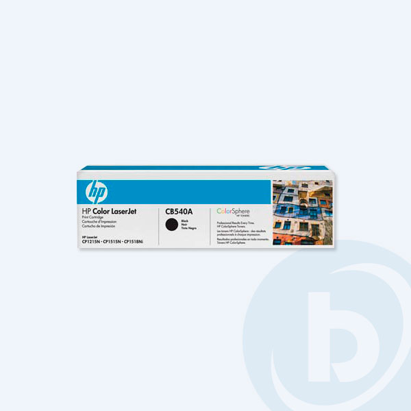 CB540A - T&oacute;ner HP 125A, Negro, 2200 P&aacute;ginas, para Laserjet CP1515N