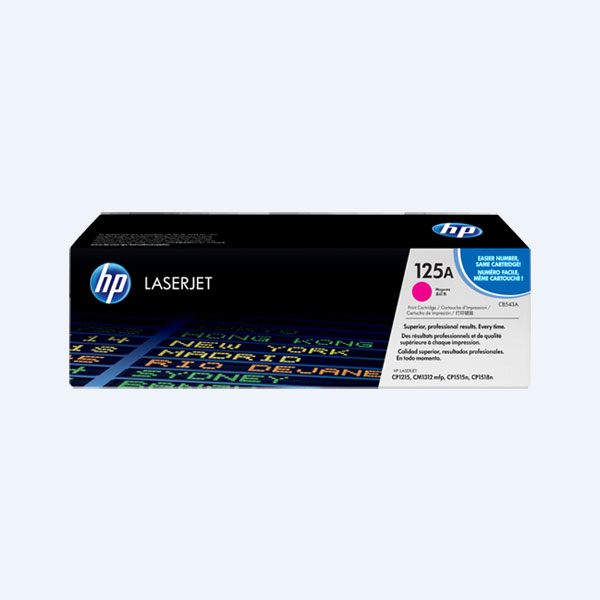Tóner HP 125A, Magenta, 1400 Páginas, para Laserjet CP1515N