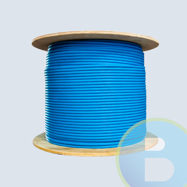 Bobina Intel, CAT 5E, UTP, 305 M, Azul