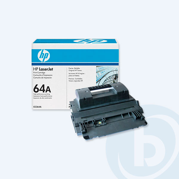 CC364A - T&oacute;ner HP 64A, Negro, 10000 p&aacute;ginas, Rendimiento Est&aacute;ndar, para LaserJet P4015n/P4515n/P4515x/P4014n/P4015x