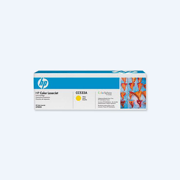 Toner HP 304A, Amarillo, 2800 páginas