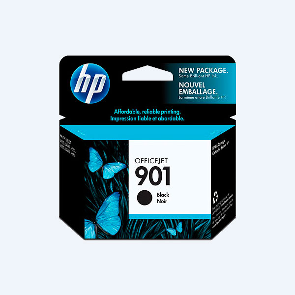 Cartucho HP 901, Negro, 200 páginas, para Officet Serie J4000