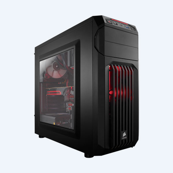 Corsair Carbide SPEC-01, Midi-Tower, PC, 1x 120 mm, Fondo, ATX, Micro-ATX, Mini-ITX, Juego