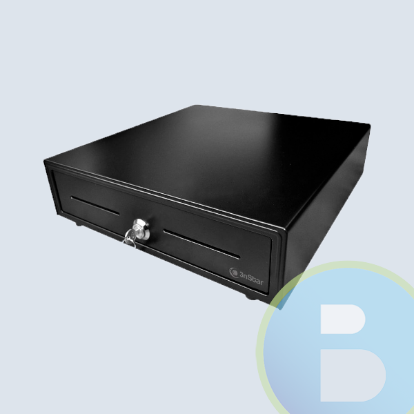 Cajon de Dinero 3nstar CD250 compartimientos billetes 4/Monedas 8/Negro