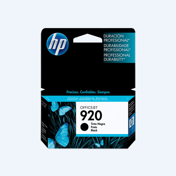 Cartucho HP 920, Negro, 420 páginas, Rendimiento Estándar, para Officejet 6000/7500A/6500A