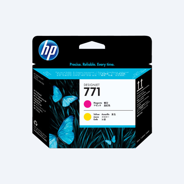 Cabezal de Impresión HP 771, Margenta/Amarillo, Alto Rendimiento