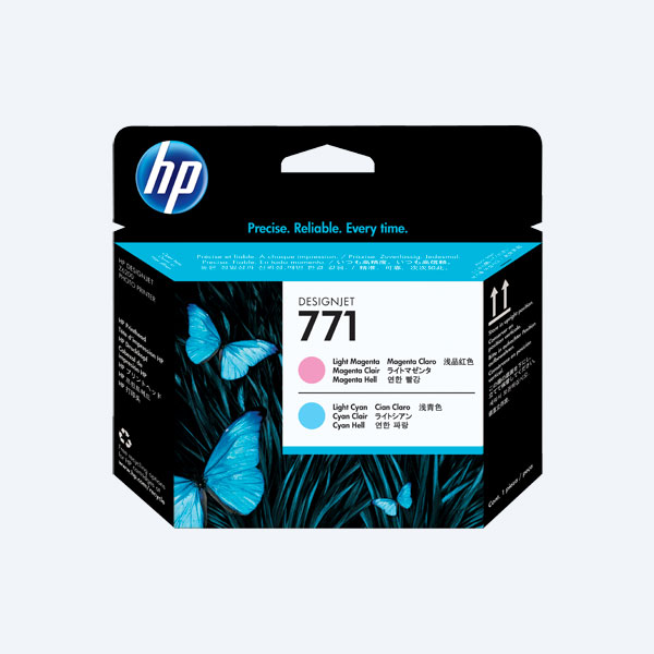 Cabezal de Impresión HP 771, Cian Claro/Margenta Claro, Alto Rendimiento