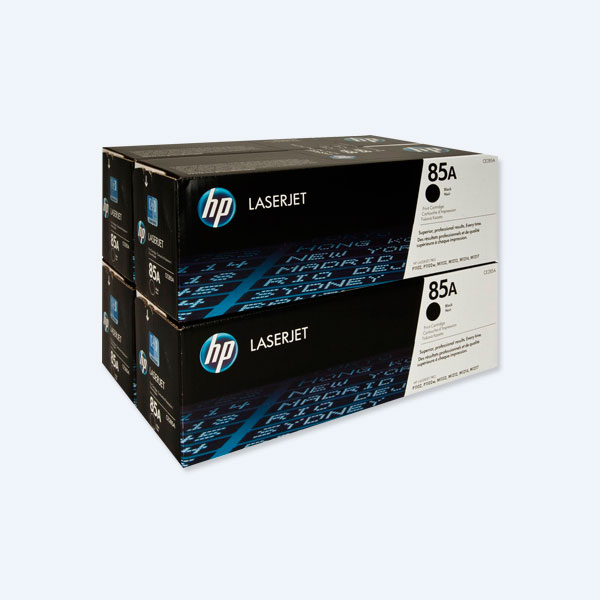 Paquete Tóner HP 85A, Negro, 1600 páginas, P/LaserJet P1102, P1102W, M1132, M1212, M1214, M1217, Rendimiento Estándar