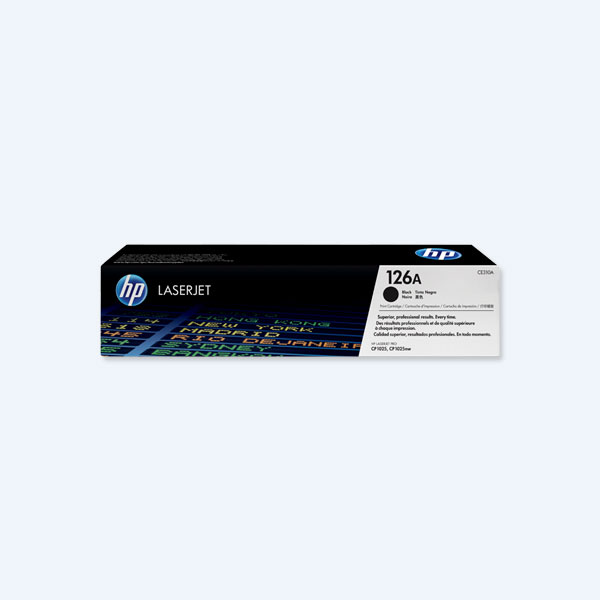 Tóner HP 126A, Negro, 1000 páginas