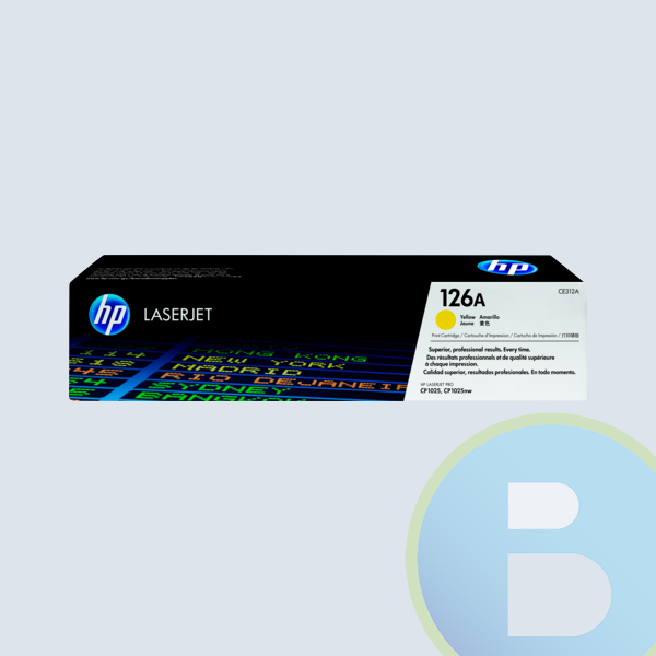 TONER HP AMARILLO 126A P/CP1025 - 1,000 PAGINAS