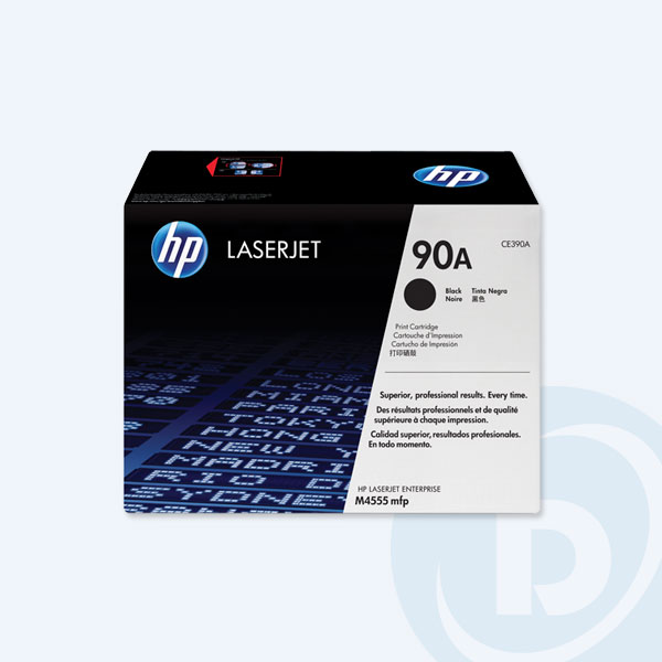 CE390A - T&oacute;ner HP 90A, Negro, 10000 p&aacute;ginas, para LaserJet 600 M601N/M602N/M602X/M603N/M603XH