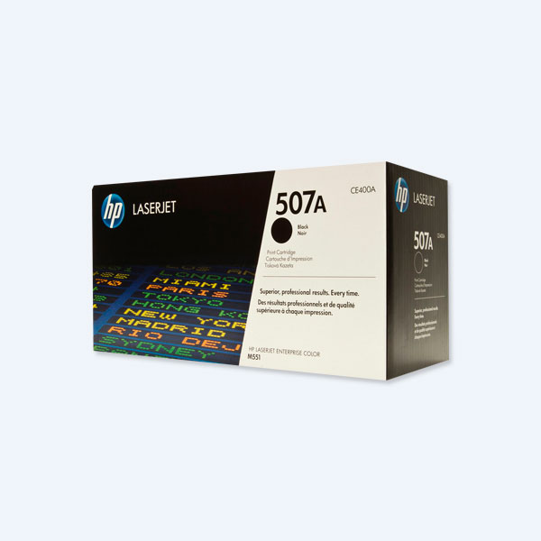 Tóner HP 507A Negro, 5500pags, Rendimiento Estándar
