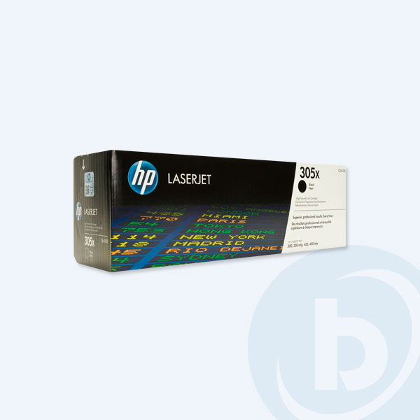 CE410X - Cartucho de T&oacute;ner HP 305X, Negro, de Alta Capacidad, p/ HP Laserjet Pro 400/M475