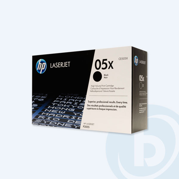 CE505X - T&oacute;ner HP 05x, Negro, 6500 p&aacute;ginas