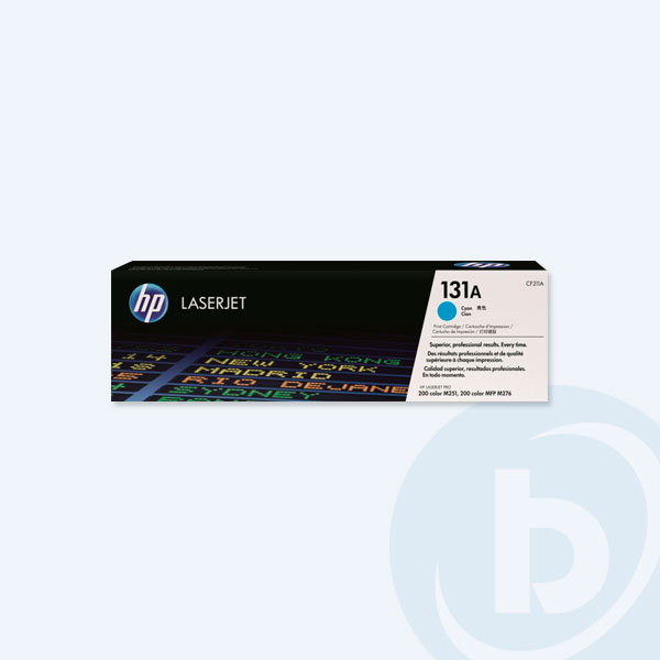 CF211A - T&oacute;ner HP 131A, Cian, 1800 P&aacute;ginas, Rendimiento Est&aacute;ndar