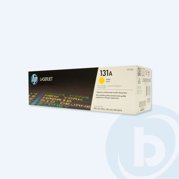 CF212A - T&oacute;ner HP 131A, Amarillo, 1800 P&aacute;ginas, Rendimiento Est&aacute;ndar