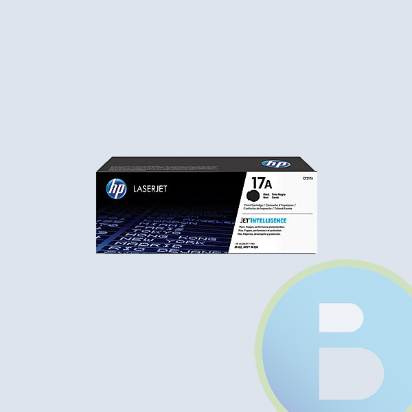 Toner HP 17A, Rendimiento Normal 1600 Paginas , Negro