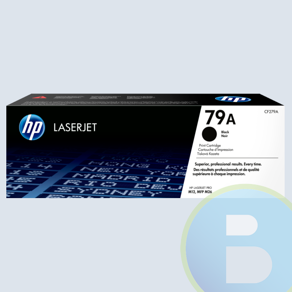 Tóner HP 79A, Negro, 1000 páginas, Rendimiento Estandar