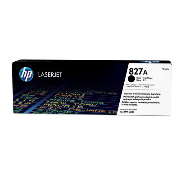 Tóner HP 827A, Negro, 29500 páginas