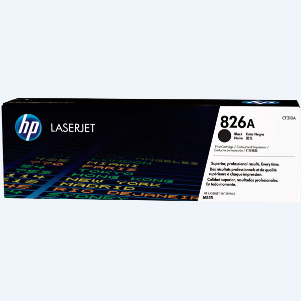 Tóner HP 826A, Negro, 29000 Páginas