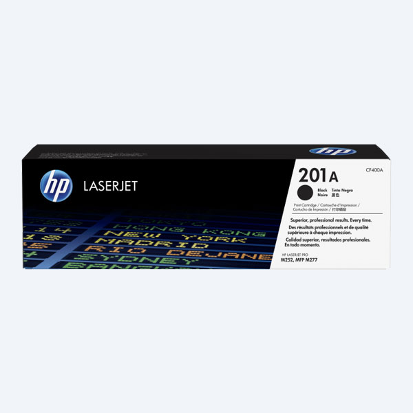 Tóner HP 201A, Negro, Rendimiento 1.500 Páginas