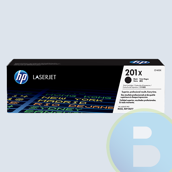 Toner HP CF400X, Negro, 2800Páginas, Rendimiento Estándar