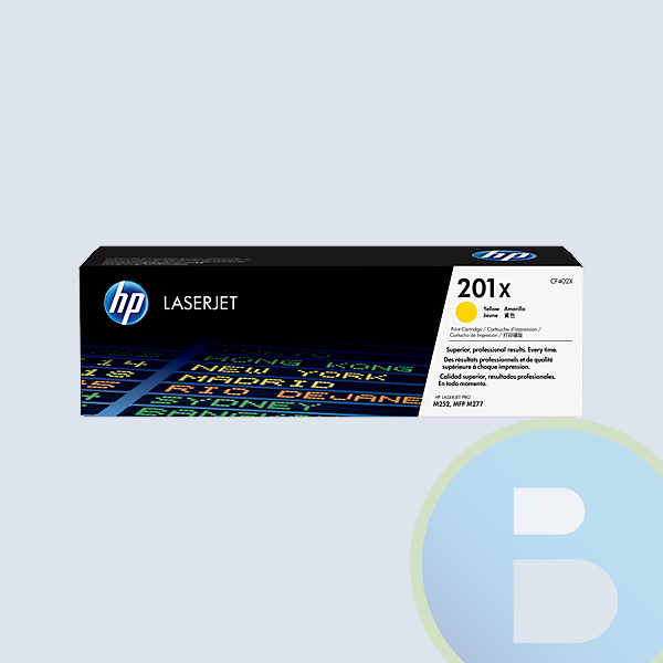 Tóner HP CF402X, Amarillo, 2300 Páginas, Rendimiento Estándar
