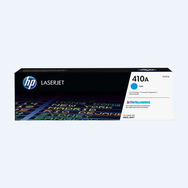 Tóner HP 410A, Cian, 2300 páginas, Rendimiento Estándar