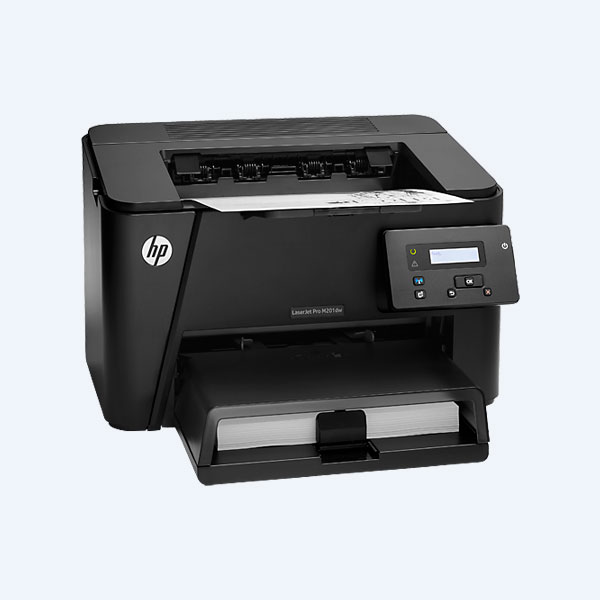 Impresora Láser Monocromático HP Pro M201DW, 26ppm Negro, Ethernet/USB