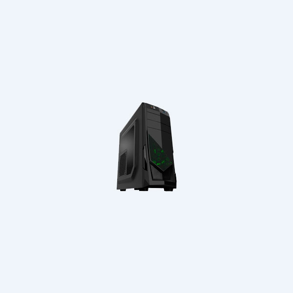 Gabinete para PC KME Eagle Warrior CG-06R0, ATX/Micro ATX, Verde