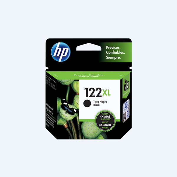 Cartucho HP 122XL, Negro, 480 páginas, Alto Rendimiento