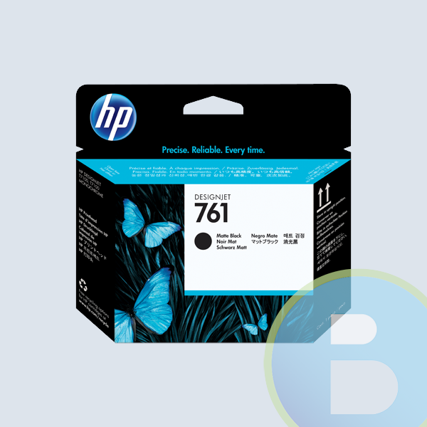 Cartucho HP 761, Negro Mate