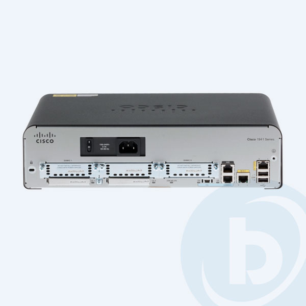CISCO1941/K9 - Router Cisco 1941, 1.6 Gbps, 2 Puertos Gigabit Ethernet 10/100/1000 Mbps