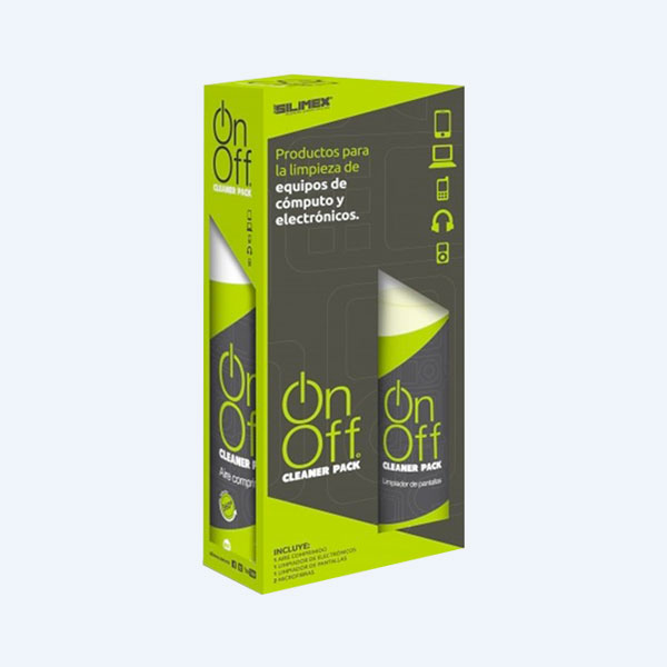 Kit de limpieza Silimex On/Off, 4 productos
