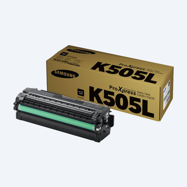 Tóner Samsung CLT-K505L/XAA, Negro, 6000 Páginas, Rendimiento Estándar