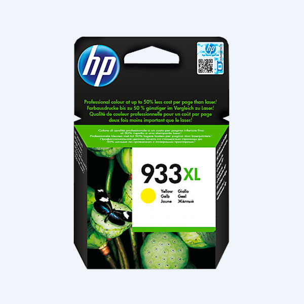 Cartucho HP 933XL, Amarillo, 825 páginas, Alto Rendimiento, para Officejet 7610/7612/7110