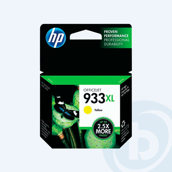 CN056AL - Cartucho HP 933XL, Amarillo, 825 p&aacute;ginas, Alto Rendimiento, para Officejet 7610/7612/7110