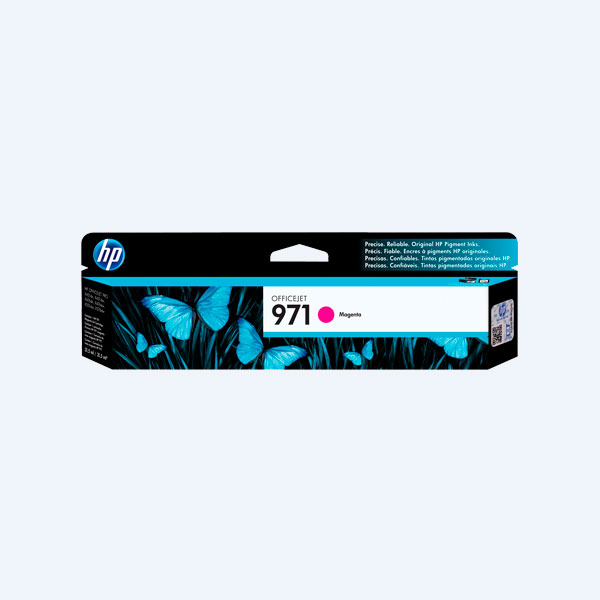 Cartucho HP 971, Magenta, 2500 Páginas, Rendimiento Estándar, para Officejet Pro X451dw/X476dw