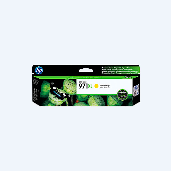 Cartucho HP 971XL, Amarillo, 6600 páginas, para Officejet Pro X451dw/X476dw