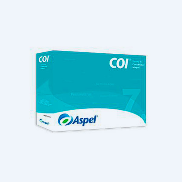 Aspel COI 7.0, 1 Usuario, Anual
