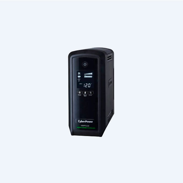 No Break CyberPower Senoid LCD, 1000VA, Tel/Red/Coax