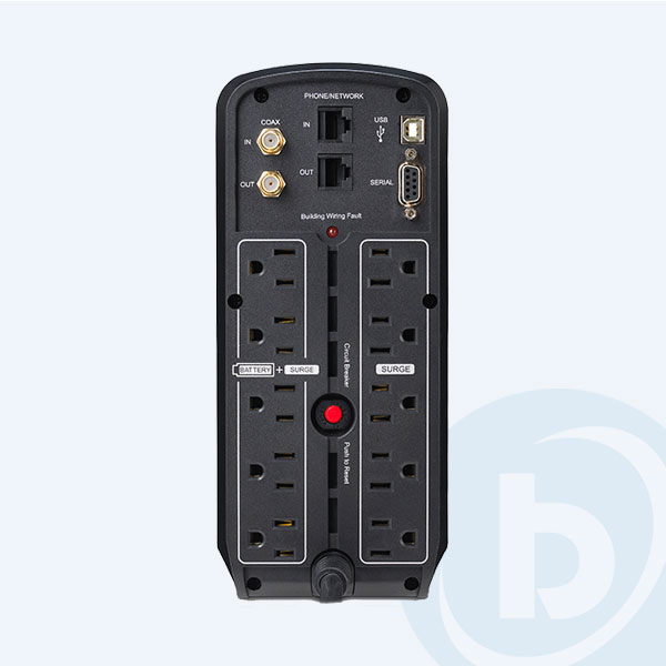 CP1000PFCLCD - No Break CyberPower Senoid LCD, 1000VA, Tel/Red/Coax