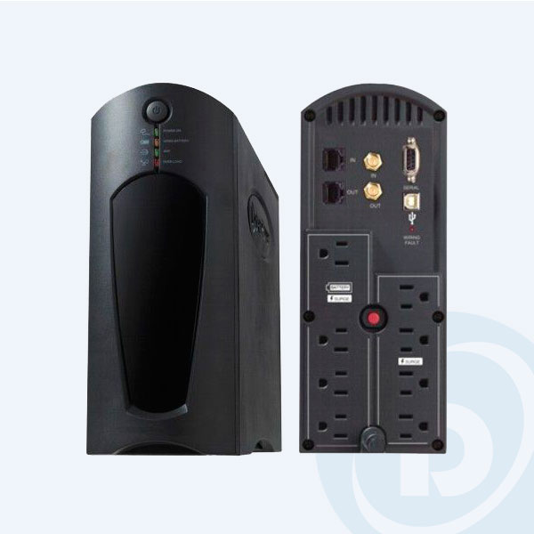 CP1500AVRT - No Break Cyber Power, 1500VA, 900W, Torre, 8 Contactos