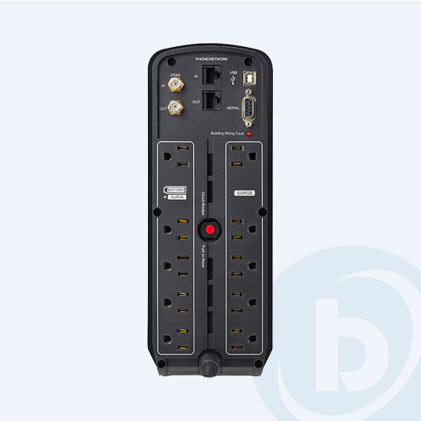 CP1500PFCLCD - No Break CyberPower, 1500VA, 900W, 10 contactos