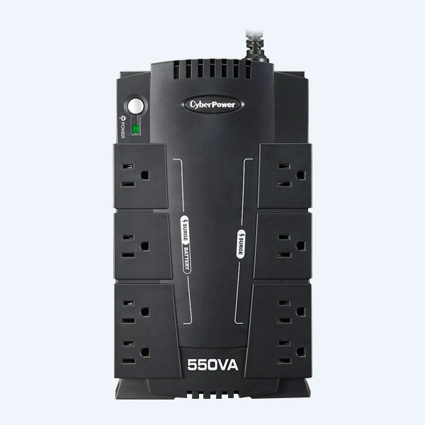 No Break CyberPower Standby, 550VA, 330W, 8 Contactos, 8min
