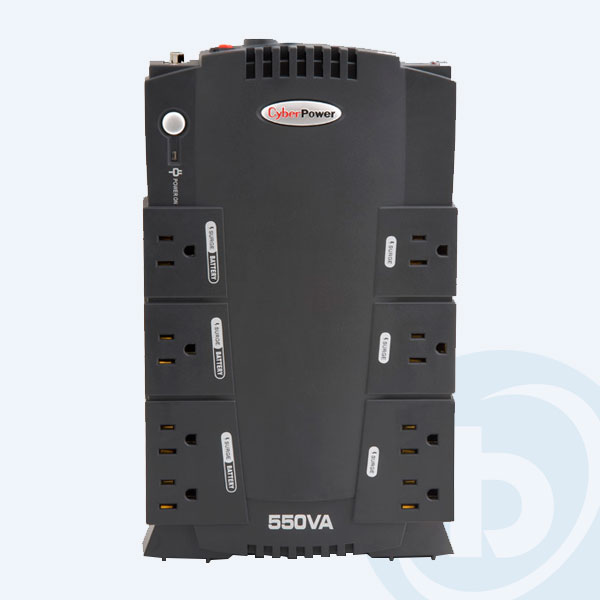 CP550SL - No Break CyberPower 550VA, Protecci&oacute;n Telef&oacute;nica, 8 contactos, 8mins