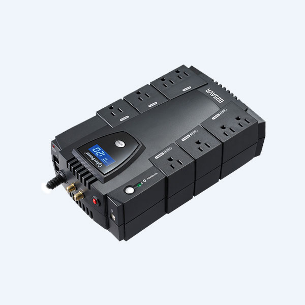 No Break CyberPower AVR LCD, 825VA, 450W, 8 Contactos