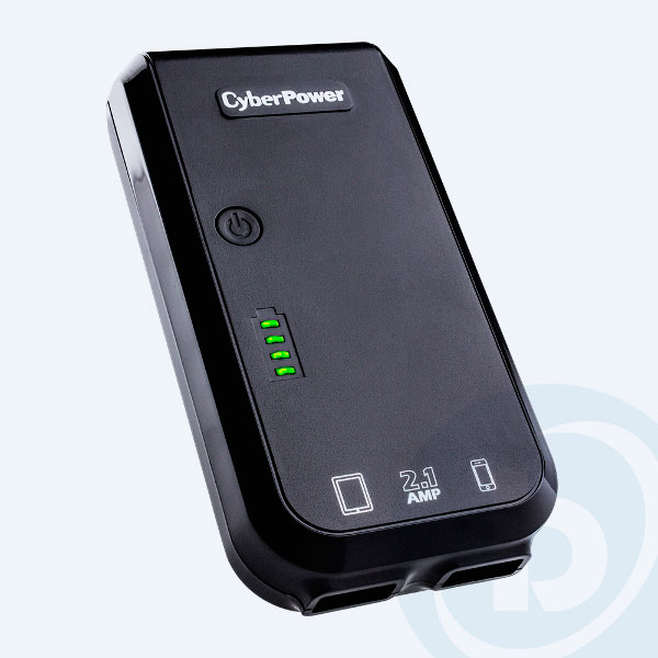 CPBC5200AC - Bater&iacute;a Port&aacute;til CyberPower CPBC5200AC, 0.4A, USB, Negro