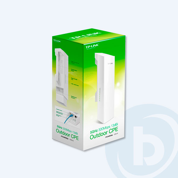 CPE510 - Access Point Inal&aacute;mbrico TP-Link CPE510, 300Mbps, PoE, Para Exteriores y Antena MIMO