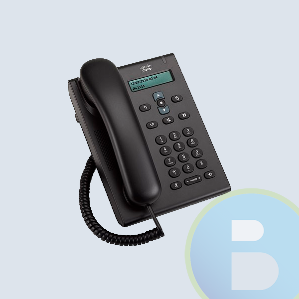 CP-3905= - Telefono Cisco 3905, SIP, Display a Color, 2 Ptos 10/100, Negro